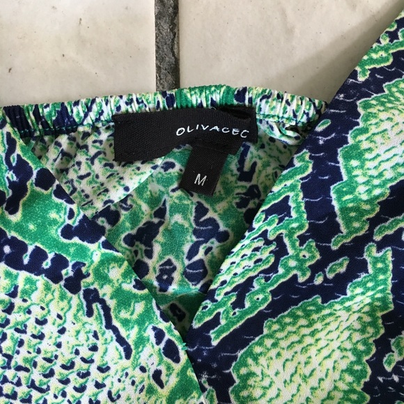 NWOT Olivaceous Halter Top - Picture 2 of 8